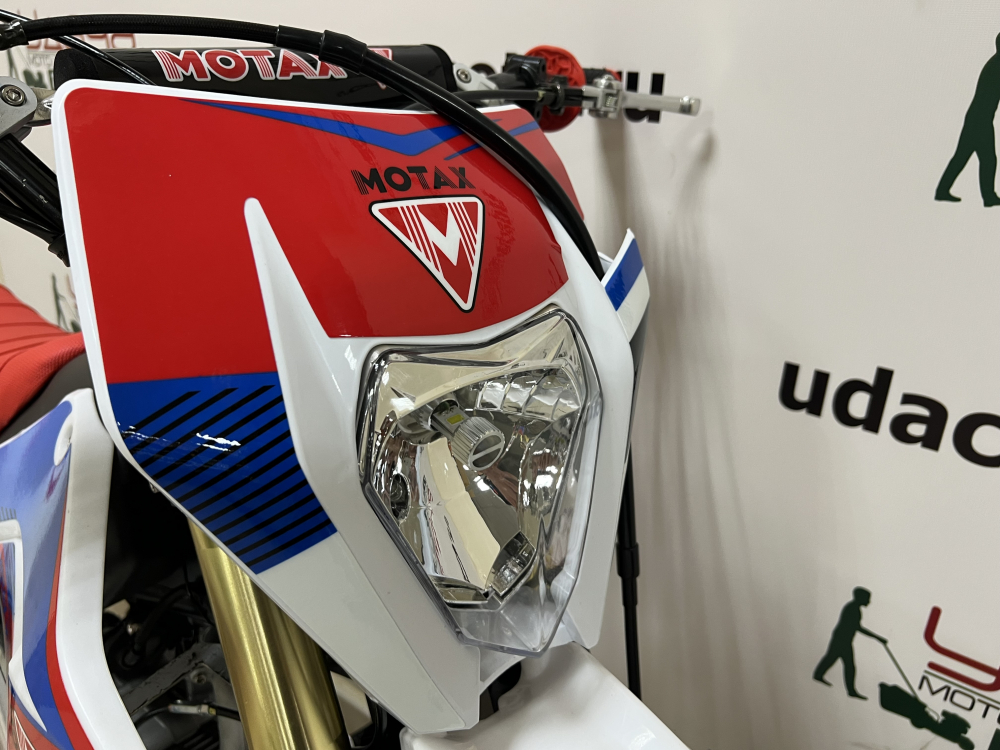 Питбайк MOTAX MX 125 (17/14) черный-белый-красный Удача. Магазин садового инвентаря и техники в Калуге