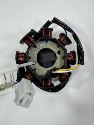 Магнето  (плата 8 катушек) (фишка 2 конт.+ 1 провод) 4т. 50-80см3 Скутер МОТОУДАЧА. Магазин мототехники и садового инвентаря в Калуге