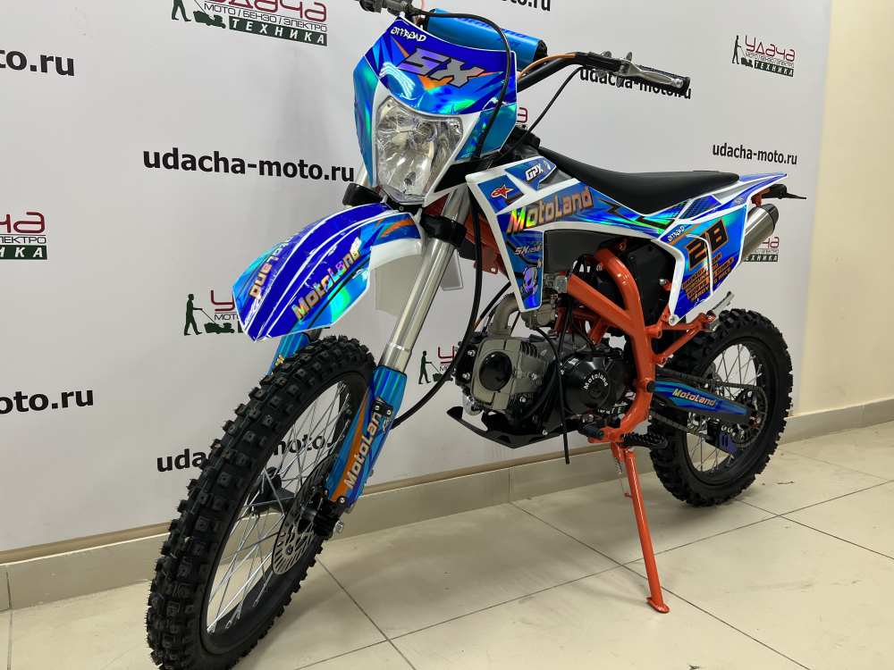 Питбайк  Motoland 125 SX 125 E 19/16 Удача. Магазин садового инвентаря и техники в Калуге