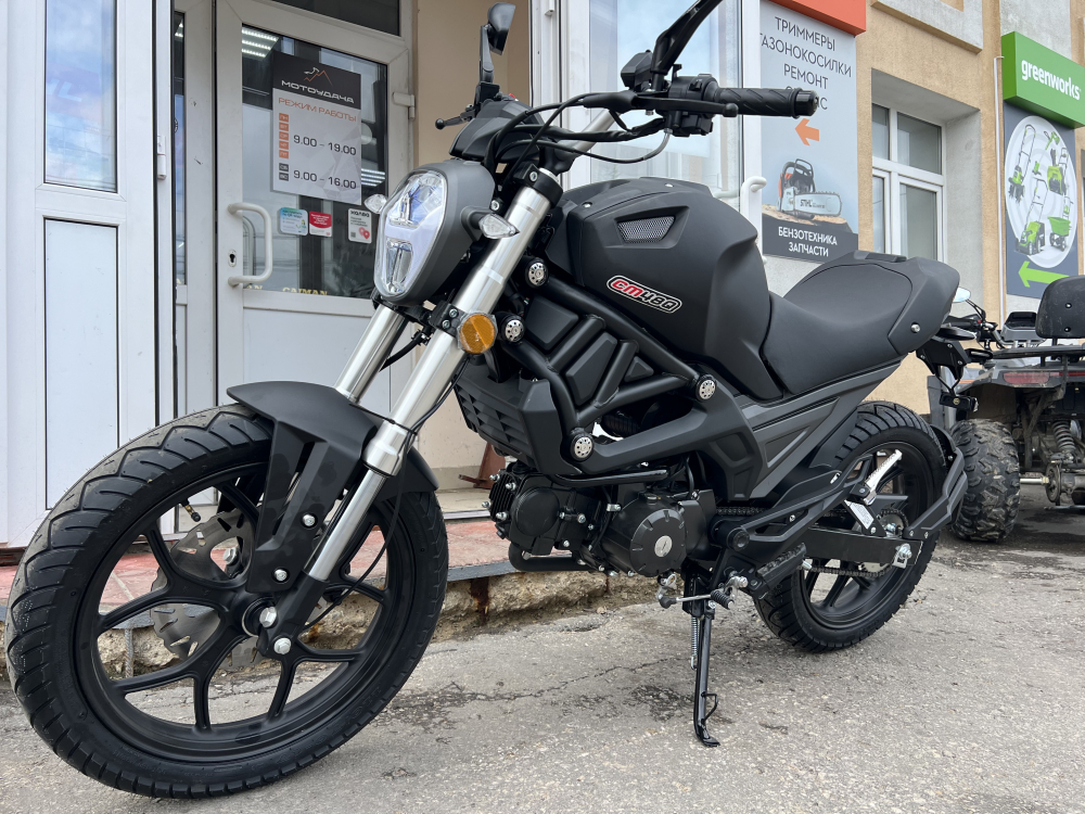 Мопед VMC Monster Plus CM48Q 48см3 (140) серия Y1250(двиг. фара LED линза (BLACK ЧЁРНЫЙ) МОТОУДАЧА. Магазин мототехники и садового инвентаря с доставкой по всей России