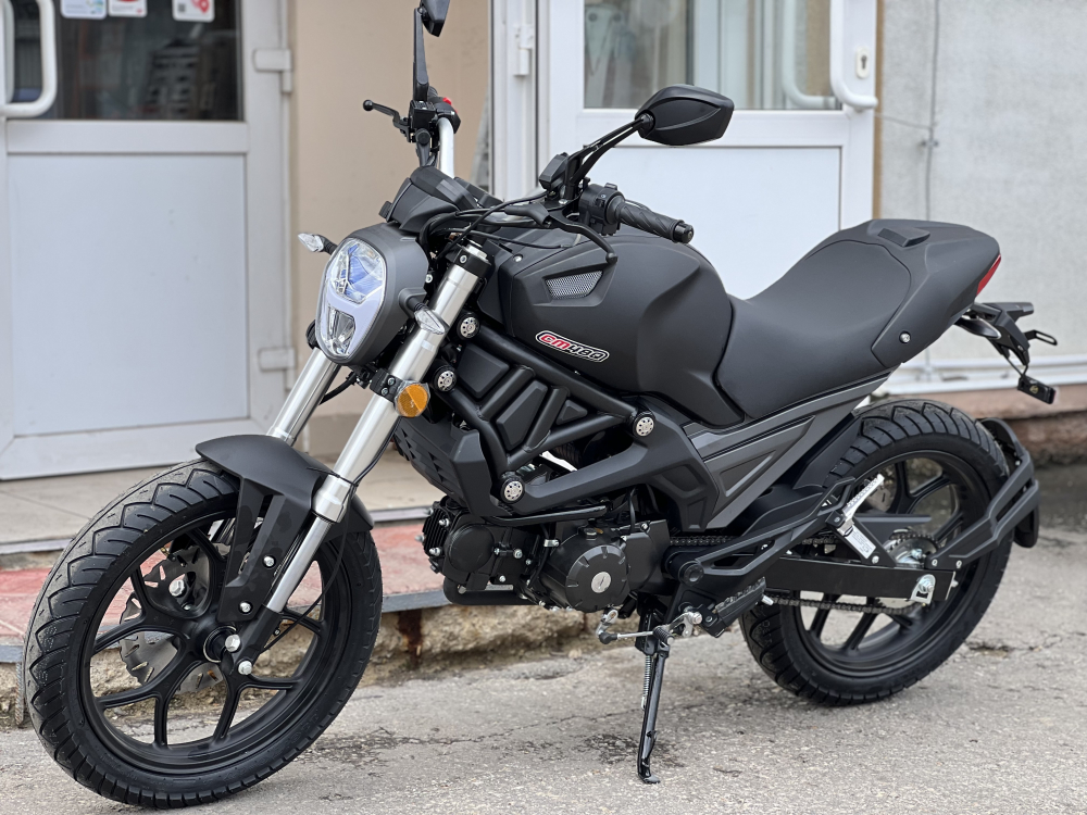 Мопед VMC Monster Plus CM48Q 48см3 (140) серия Y1250(двиг. фара LED линза (BLACK ЧЁРНЫЙ) МОТОУДАЧА. Магазин мототехники и садового инвентаря с доставкой по всей России