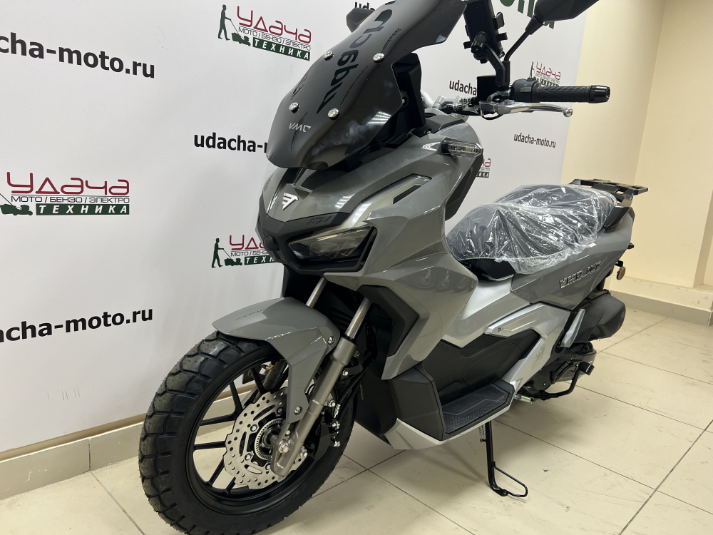 Скутер VMC JET 49CC 170 СЕРИЯ S1700 (Кабюратор, возд охлождение. тормоз сисит. COMBI BRAKE) (GREY CLOSSY серый) Удача. Магазин садового инвентаря и техники в Калуге