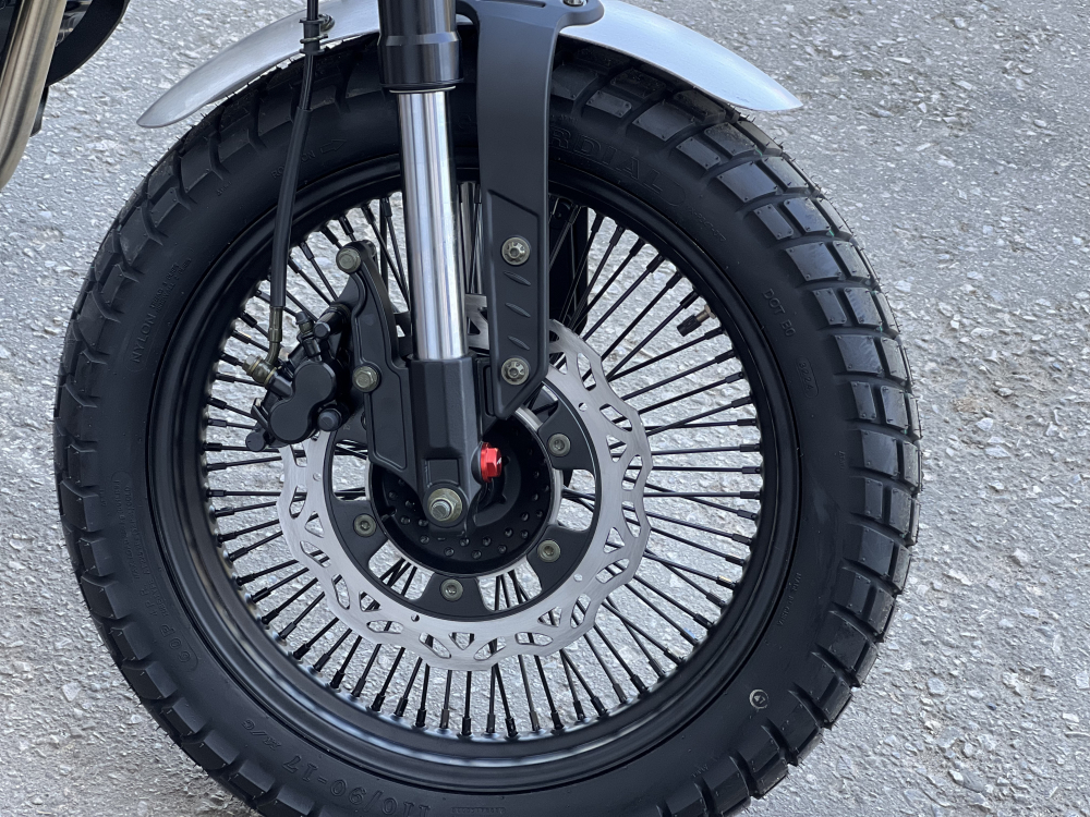 МОТОЦИКЛ FUEGO SCRAMBLER AIR (ЧЕРНЫЙ) МОТОУДАЧА. Магазин мототехники и садового инвентаря в Калуге