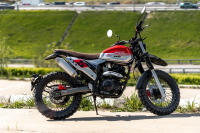 МОТОЦИКЛ FUEGO SCRAMBLER-R 250 (2024) (КРАСНЫЙ) Удача. Магазин садового инвентаря и техники в Калуге