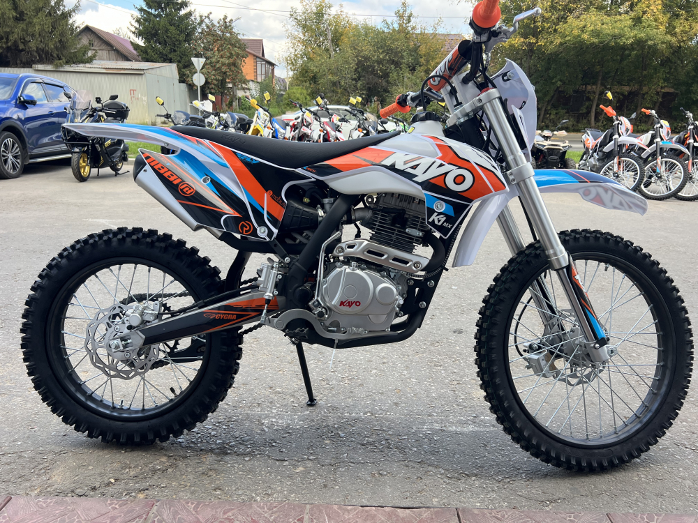 Мотоцикл кроссовый KAYO K1-L 250 MX 21/18 МОТОУДАЧА. Магазин мототехники и садового инвентаря в Калуге