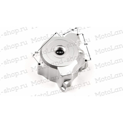 Крышка картера левая 139FMB,147FMH,152FMH 50-110см3 (статор 2катушки) МОТОУДАЧА. Магазин мототехники и садового инвентаря с доставкой по всей России