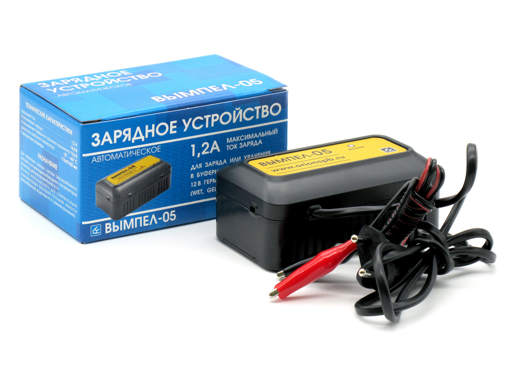 ЗУ Вымпел-05(автомат,1.2А, 14.6В,для гелевых и кислот.АКБ) Мотоудача. Магазин садового инвентаря и техники в Калуге