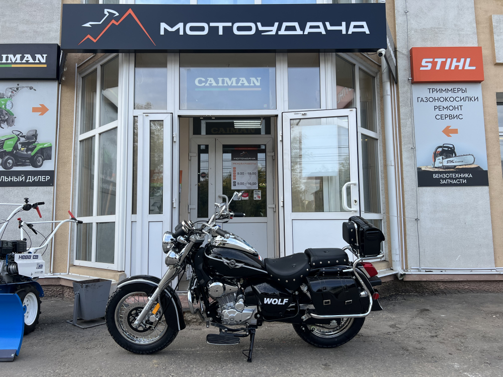 Мотоцикл дорожный Motoland WOLF 300 МОТОУДАЧА. Магазин мототехники и садового инвентаря в Калуге