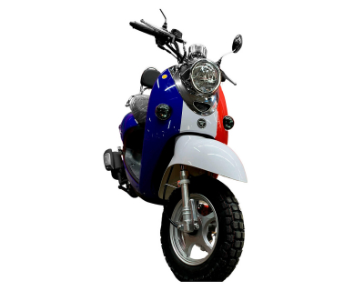 Скутер VENTO RETRO 49cc (150) сигнализация (99кг/100кг) WHITЕ/BLUE/RED ФРАНЦИЯ Мотоудача. Магазин садового инвентаря и техники в Калуге