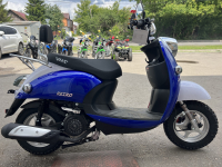 Скутер VENTO RETRO 49cc (150) сигнализация (99кг/100кг) WHITЕ/BLUE/RED ФРАНЦИЯ МОТОУДАЧА. Магазин мототехники и садового инвентаря  в Калуге