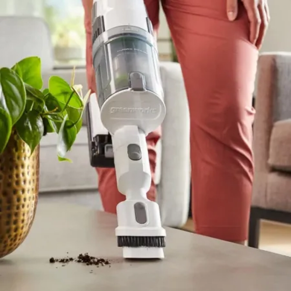 24В VT Пылесос вертикальный беспроводной GD24SVK4D White (с АКБ и ЗУ) МОТОУДАЧА. Магазин мототехники и садового инвентаря с доставкой по всей России