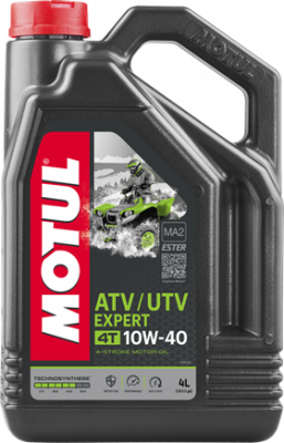 MOTUL ATV-UTV EXPERT 4T 10w40 4л. /Technosynthese®/ для квадроцикл. (масло моторн.) Мотоудача. Магазин садового инвентаря и техники в Калуге