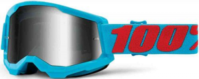 Очки кроссовые 100% STRATA MX Replica Blue-Red МОТОУДАЧА. Магазин мототехники и садового инвентаря с доставкой по всей России