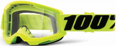 Очки кроссовые 100% STRATA MX Replica Yellow МОТОУДАЧА. Магазин мототехники и садового инвентаря с доставкой по всей России