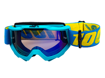 Очки кроссовые 100% STRATA MX Replica Light Blue МОТОУДАЧА. Магазин мототехники и садового инвентаря с доставкой по всей России