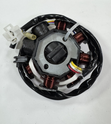 Магнето  50-80см3 (плата 8 катушек) (фишка 2 конт.+ 2 провода) 4т. Скутер МОТОУДАЧА. Магазин мототехники и садового инвентаря в Калуге