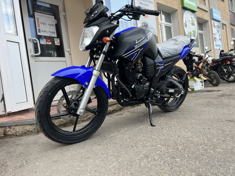 Мотоцикл дорожный Motoland BANDIT 300 синий МОТОУДАЧА. Магазин мототехники и садового инвентаря с доставкой по всей России