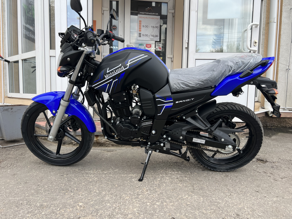 Мотоцикл дорожный Motoland BANDIT 300 синий МОТОУДАЧА. Магазин мототехники и садового инвентаря с доставкой по всей России