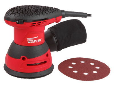 Эксцентриковая шлифмашина WORTEX RS 1235 E в кор. 320 Вт, 125 мм, 6000 - 14000 об/мин Мотоудача. Магазин садового инвентаря и техники в Калуге