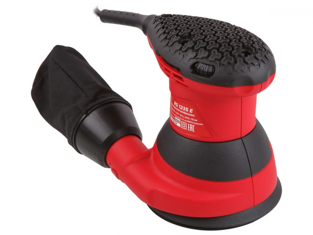Эксцентриковая шлифмашина WORTEX RS 1235 E в кор. 320 Вт, 125 мм, 6000 - 14000 об/мин Мотоудача. Магазин садового инвентаря и техники в Калуге