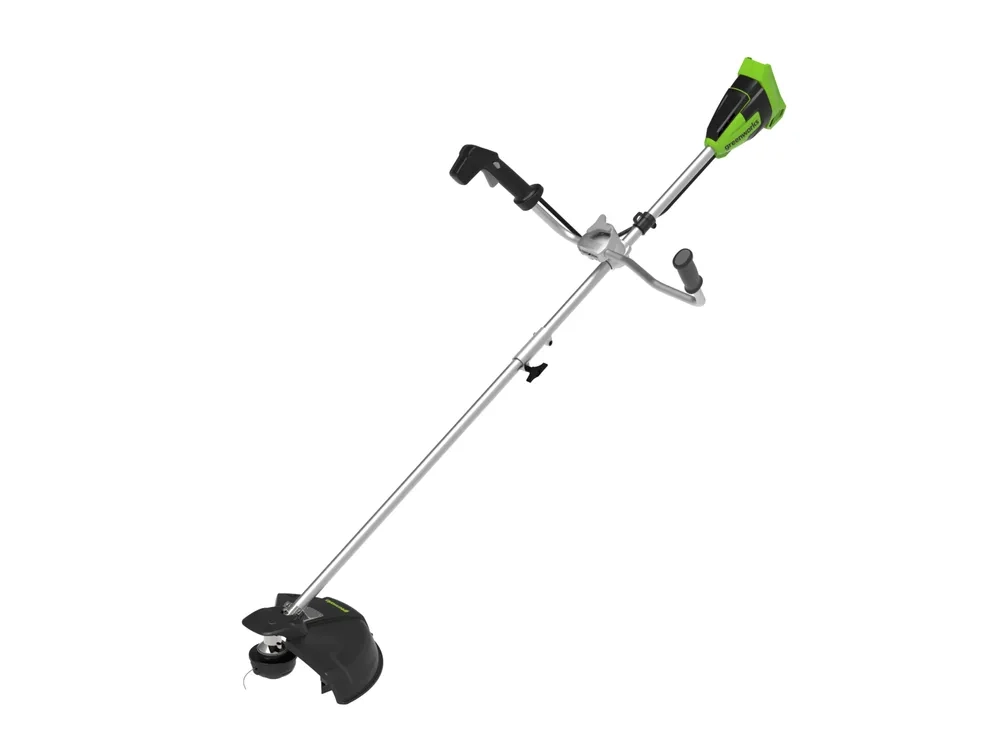 40V Триммер аккумуляторный Greenworks GD40BCB, 40 см, бесщеточный, с 1хАКБ 8Ач и ЗУ Мотоудача. Магазин садового инвентаря и техники в Калуге