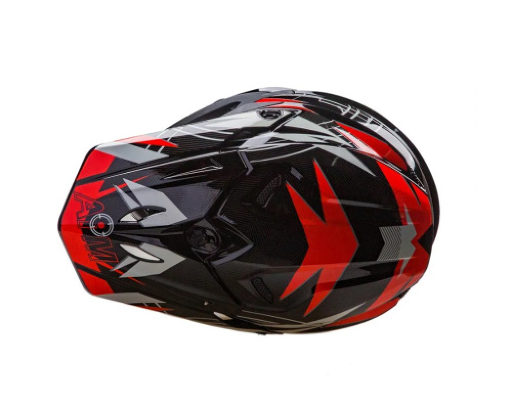 Шлем AiM JK803S Red/Black, XXL МОТОУДАЧА. Магазин мототехники и садового инвентаря  в Калуге