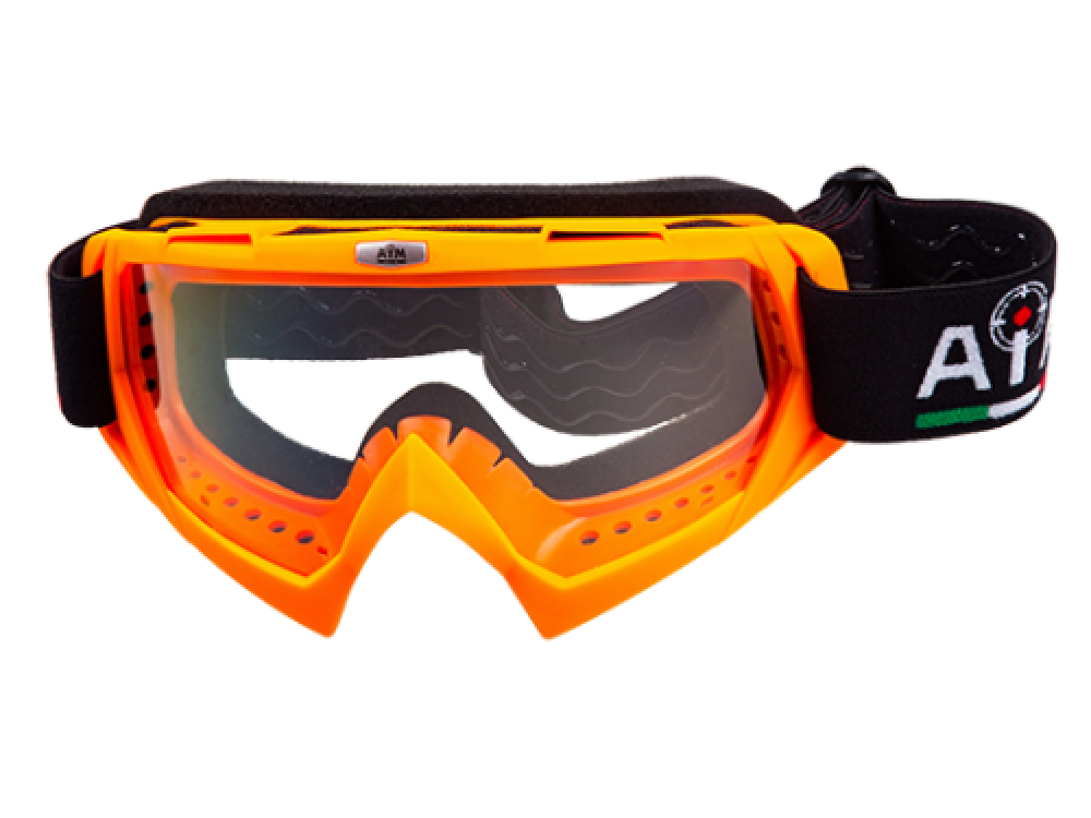 Очки кроссовые AiM 634-400 Orange МОТОУДАЧА. Магазин мототехники и садового инвентаря  в Калуге