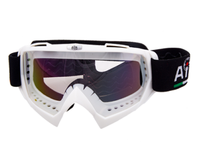 Очки кроссовые AiM 634-700 White МОТОУДАЧА. Магазин мототехники и садового инвентаря  в Калуге