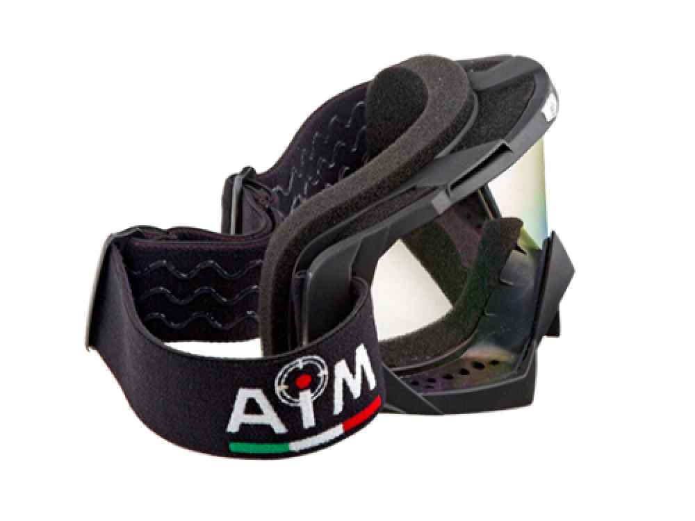 Очки кроссовые AiM 634-800 Black Matt МОТОУДАЧА. Магазин мототехники и садового инвентаря  в Калуге