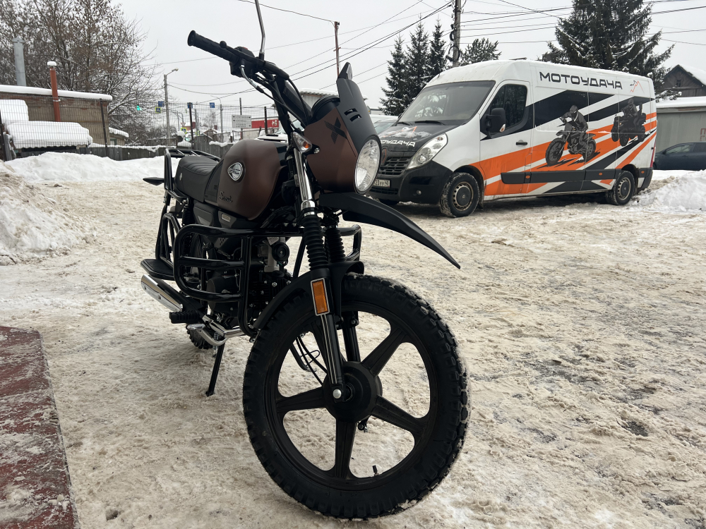 Мопед Racer RC Scout M2 49см3 125 (коричневый) (Россия) МОТОУДАЧА. Магазин мототехники и садового инвентаря с доставкой по всей России