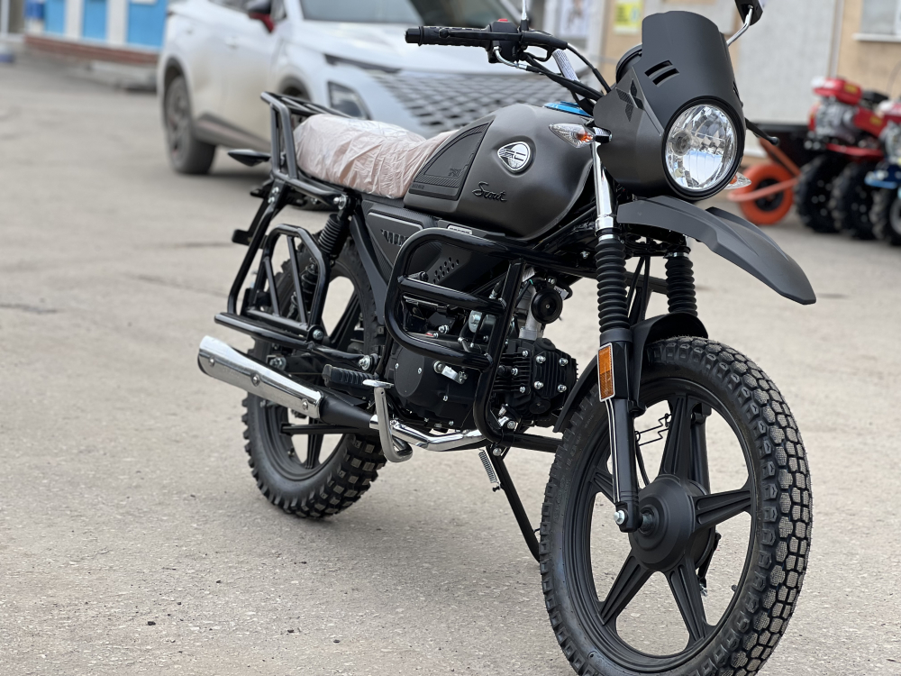 Мопед Racer RC Scout M1 49см3 110 (Серый) (Россия) МОТОУДАЧА. Магазин мототехники и садового инвентаря с доставкой по всей России