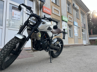 МОТОЦИКЛ FUEGO Scrambler 300-174 (СЕРЕБРО, 72 СПИЦЫ) 26 л.с МОТОУДАЧА. Магазин мототехники и садового инвентаря с доставкой по всей России