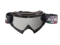 Очки кроссовые AiM (PRO) 157-100 Black Glossy МОТОУДАЧА. Магазин мототехники и садового инвентаря с доставкой по всей России