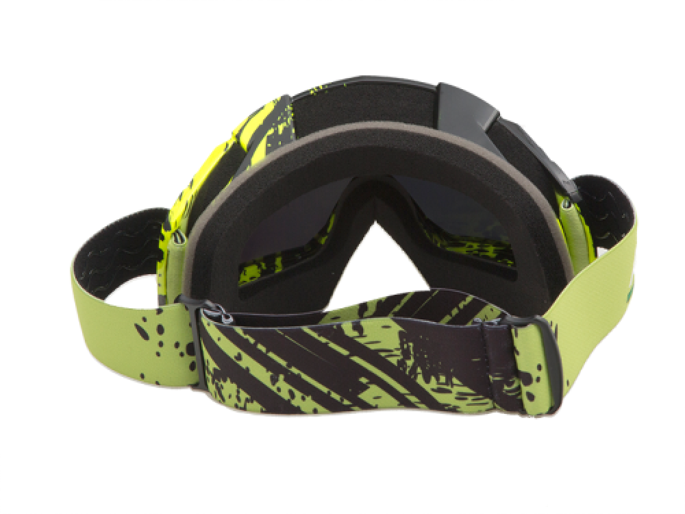 Очки кроссовые AiM (PRO) 157-600 Black-Yellow Glossy МОТОУДАЧА. Магазин мототехники и садового инвентаря  в Калуге