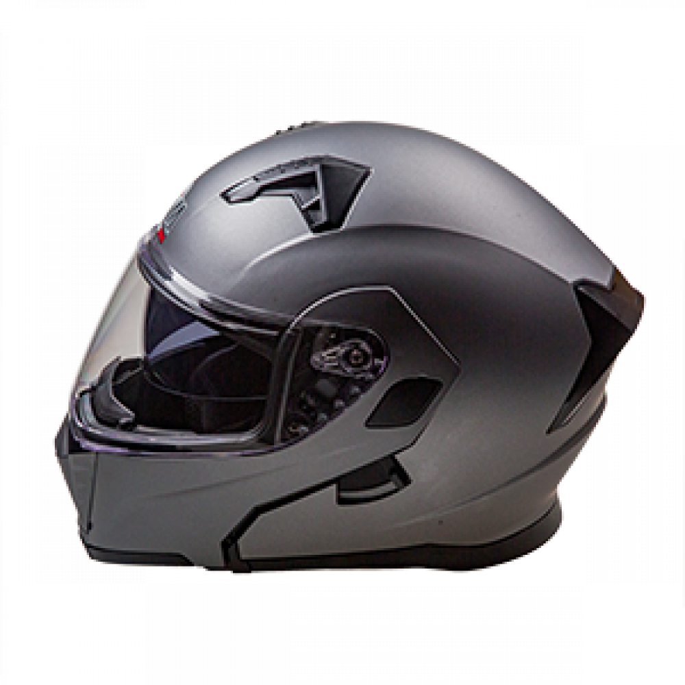 Шлем AiM JK906 Grey Metal, L МОТОУДАЧА. Магазин мототехники и садового инвентаря  в Калуге