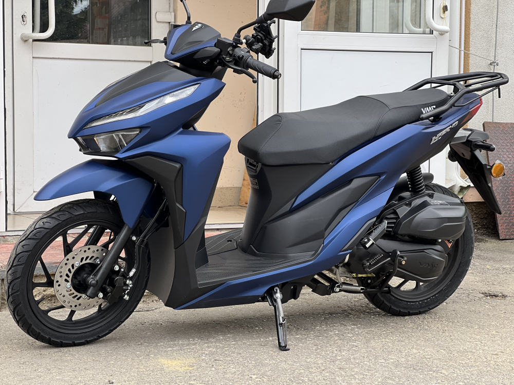 Скутер VMC (VENTO) INFERNO (170cc) БЕЗ ЭПТС (MATT BLUE) Матовый синий МОТОУДАЧА. Магазин мототехники и садового инвентаря в Калуге