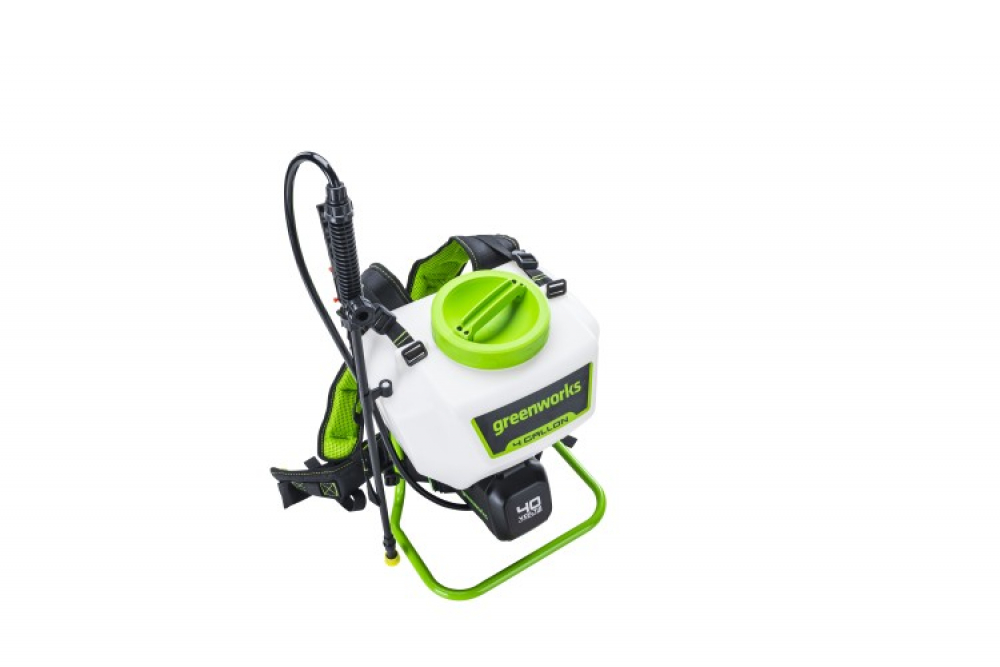 VT Опрыскиватель аккумуляторный Greenworks G40BPS, 40V, c 1хАКБ 2 Ач и ЗУ МОТОУДАЧА. Магазин мототехники и садового инвентаря  в Калуге