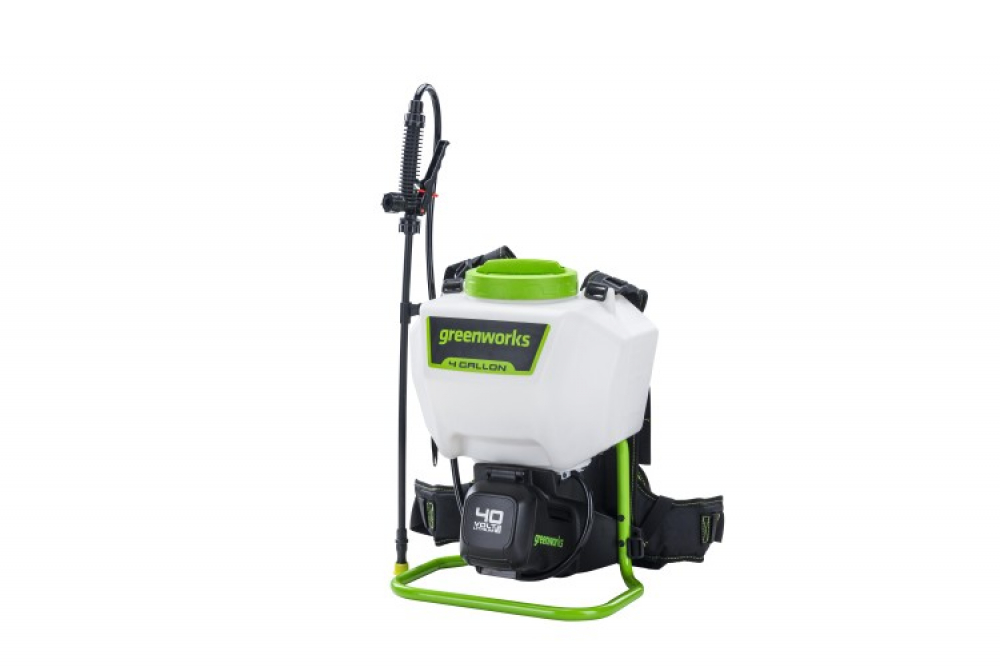 VT Опрыскиватель аккумуляторный Greenworks G40BPS, 40V, c 1хАКБ 2 Ач и ЗУ МОТОУДАЧА. Магазин мототехники и садового инвентаря  в Калуге