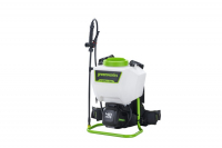 VT Опрыскиватель аккумуляторный Greenworks G40BPS, 40V, c 1хАКБ 2 Ач и ЗУ МОТОУДАЧА. Магазин мототехники и садового инвентаря  в Калуге
