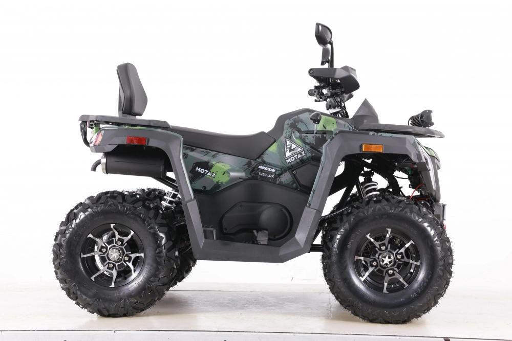Комплект квадроцикла GRIZLIK T250 PRO черный-зеленый камуфляж МОТОУДАЧА. Магазин мототехники и садового инвентаря  в Калуге