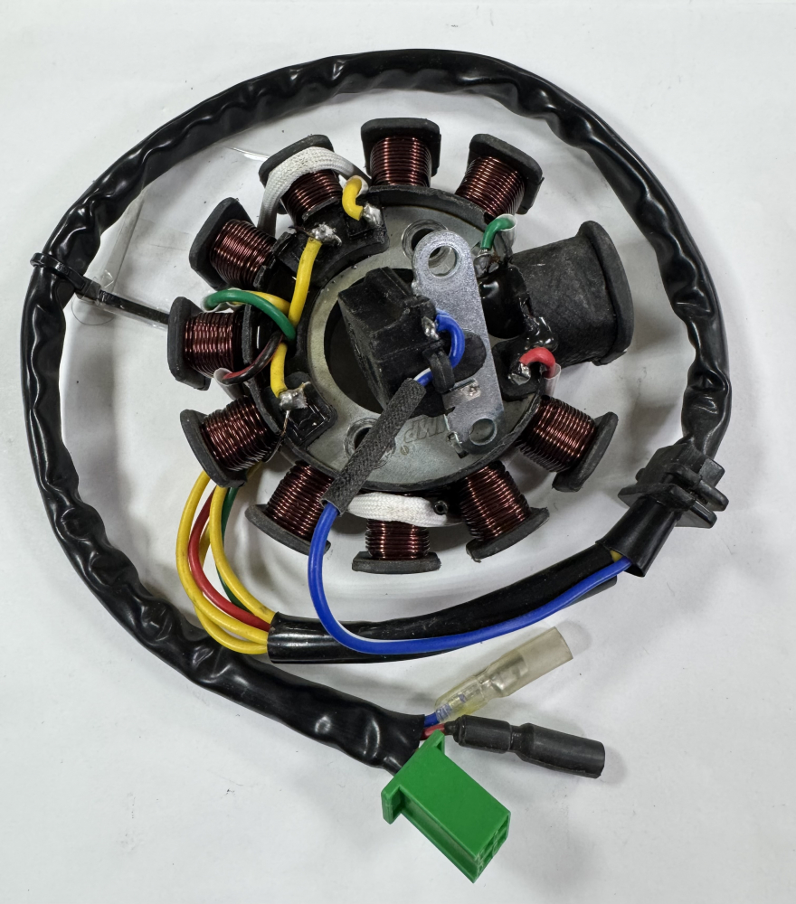 Магнето 150см3 (плата 11 катушек) (фишка 4 конт. + 2 провода) Скутер МОТОУДАЧА. Магазин мототехники и садового инвентаря в Калуге