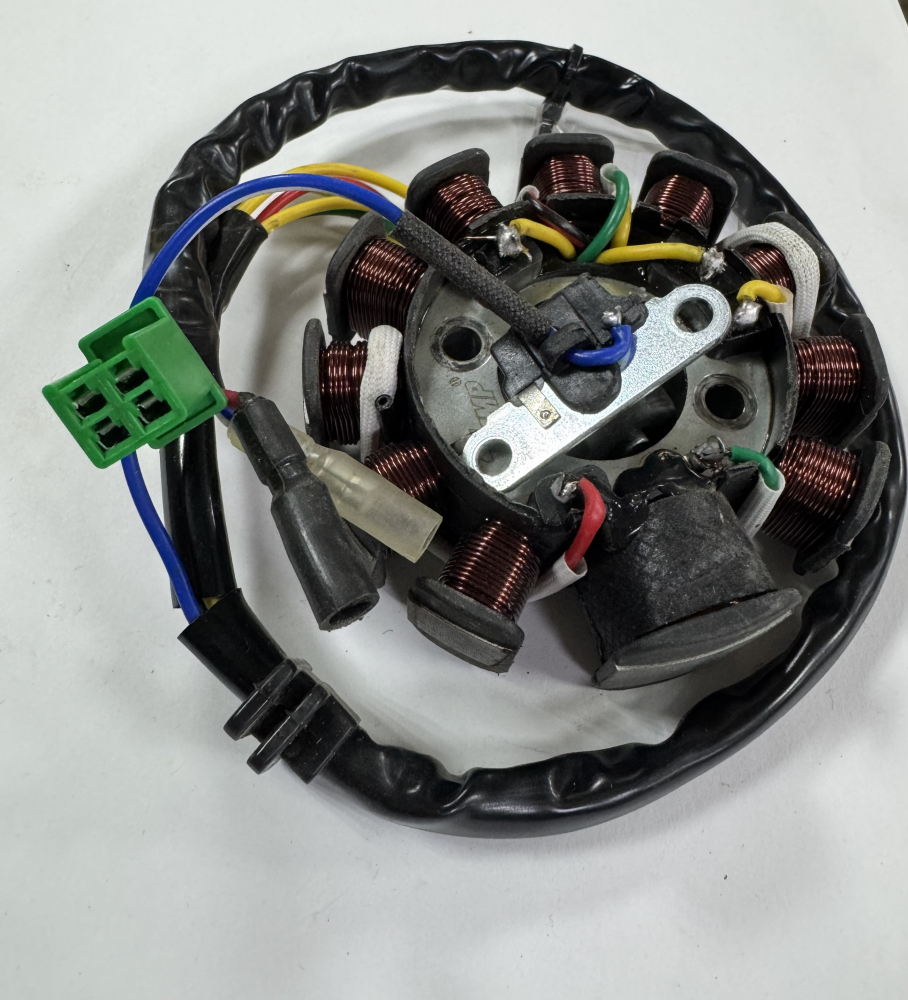 Магнето 150см3 (плата 11 катушек) (фишка 4 конт. + 2 провода) Скутер МОТОУДАЧА. Магазин мототехники и садового инвентаря в Калуге