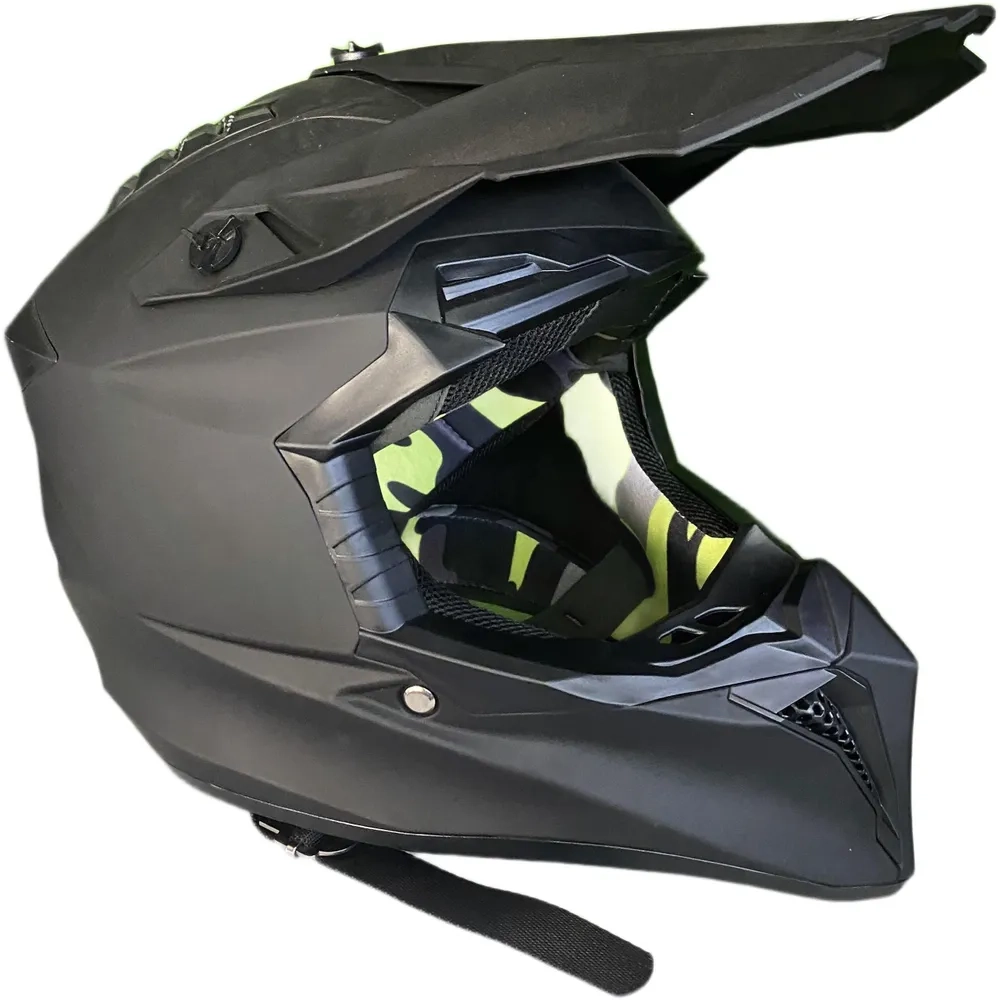 Шлем кроссовый MOTAX матовый-черный 125 Argos G22 L (53-54) МОТОУДАЧА. Магазин мототехники и садового инвентаря  в Калуге