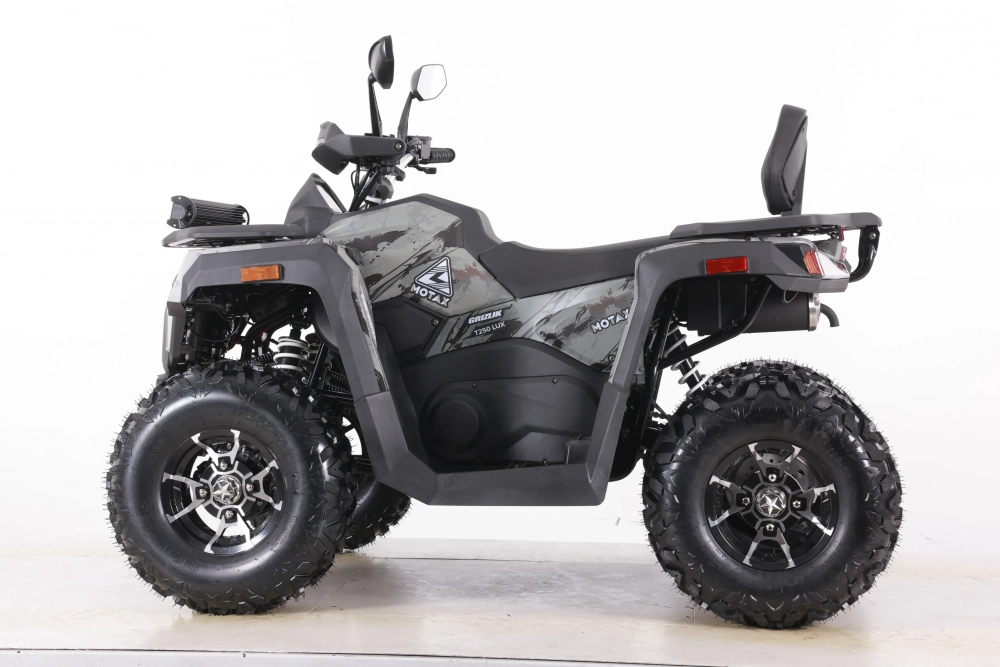 Комплект квадроцикла GRIZLIK T250 PRO черный-коричневый камуфляж МОТОУДАЧА. Магазин мототехники и садового инвентаря с доставкой по всей России