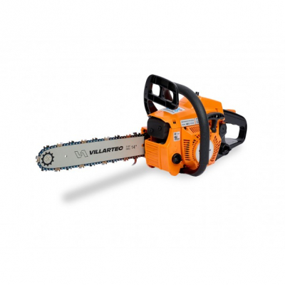 Бензопила VILLARTEC SB301, шина 35 см.(14") Цепь 3/8 1.3 52 зв.+ Набор заточной Stihl d4,0мм МОТОУДАЧА. Магазин мототехники и садового инвентаря  в Калуге