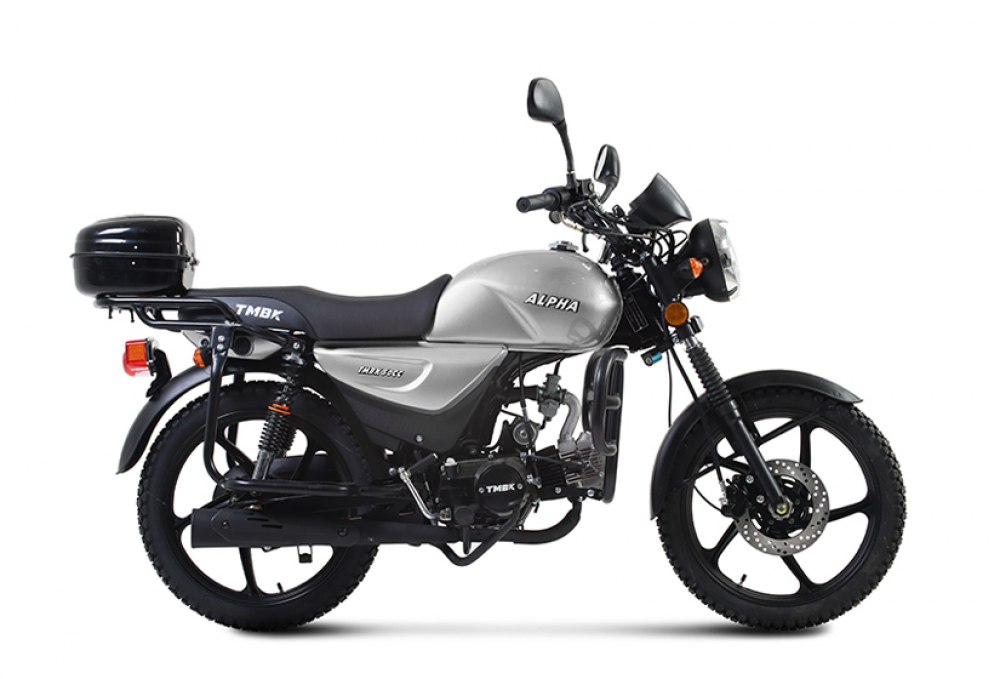Мопед TMBK ALFA 50см3 (110) Grey Серый МОТОУДАЧА. Магазин мототехники и садового инвентаря в Калуге