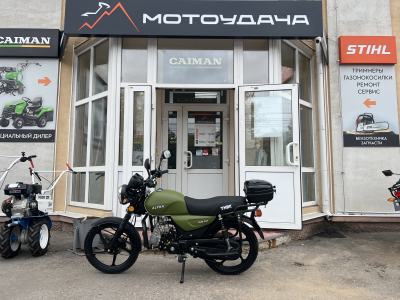 Мопед TMBK ALFA 50см3 (110) Army Green Армейский Зелёный МОТОУДАЧА. Магазин мототехники и садового инвентаря в Калуге