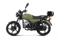 Мопед TMBK ALFA 50см3 (110) Army Green Армейский Зелёный МОТОУДАЧА. Магазин мототехники и садового инвентаря в Калуге