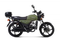 Мопед TMBK ALFA 50см3 (110) Army Green Армейский Зелёный МОТОУДАЧА. Магазин мототехники и садового инвентаря в Калуге