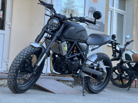 МОТОЦИКЛ FUEGO SCRAMBLER 300 (ЧЕРНЫЙ, 72 СПИЦЫ) МОТОУДАЧА. Магазин мототехники и садового инвентаря в Калуге